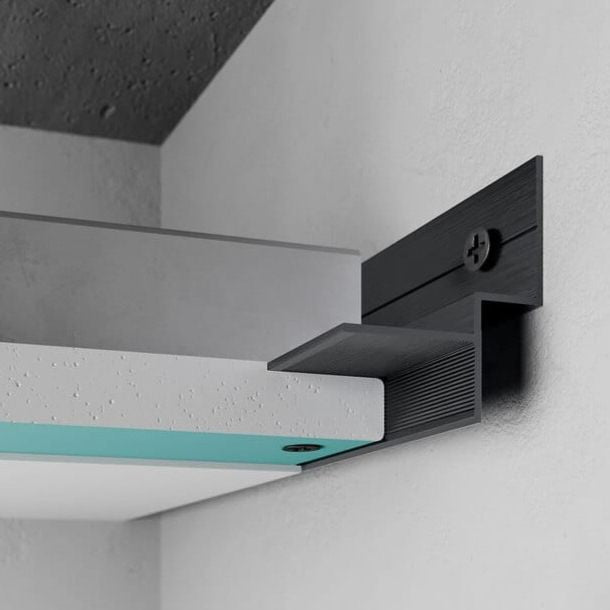 Profil de Aluminiu pentru Tavan cu Efect Shadow Gap (10x25)