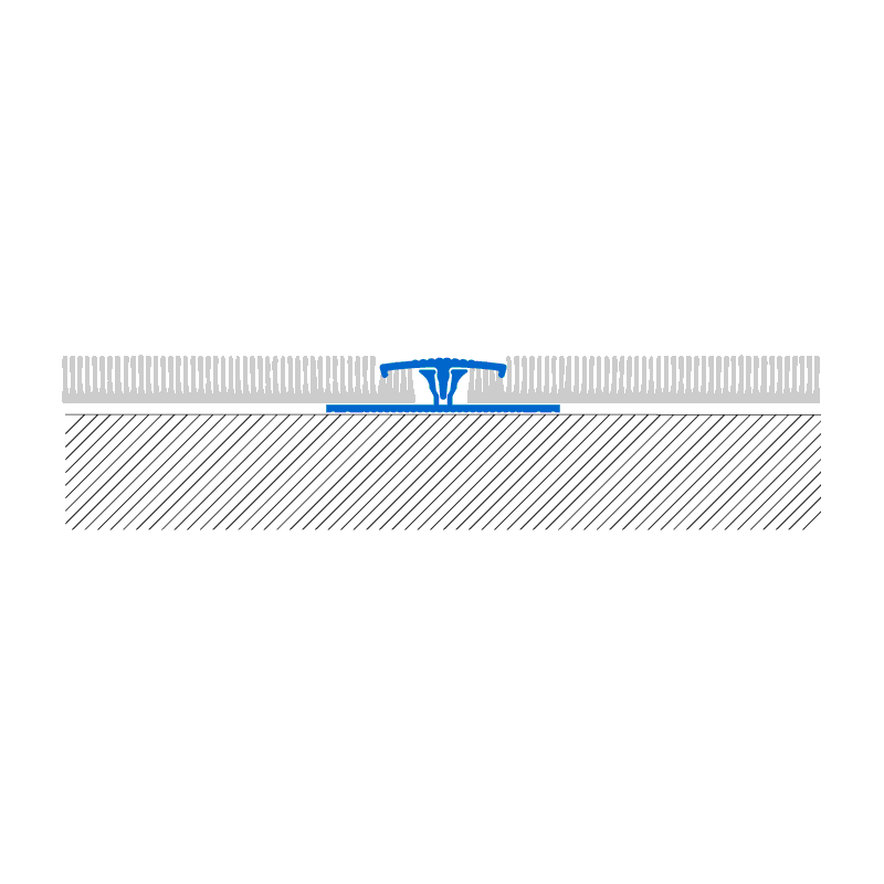 Profile de aluminiu pentru efect shadow gap fara LED în design interior si arhitectura pentru tavan.