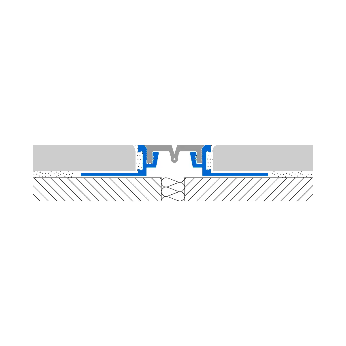 Profile de aluminiu pentru efect shadow gap fara LED în design interior si arhitectura pentru tavan.