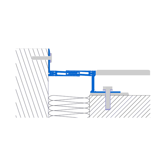 Profile de aluminiu pentru efect shadow gap fara LED în design interior si arhitectura pentru tavan.