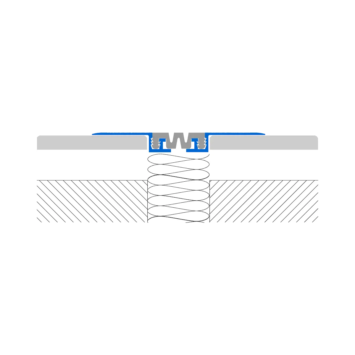 Profile de aluminiu pentru efect shadow gap fara LED în design interior si arhitectura pentru tavan.