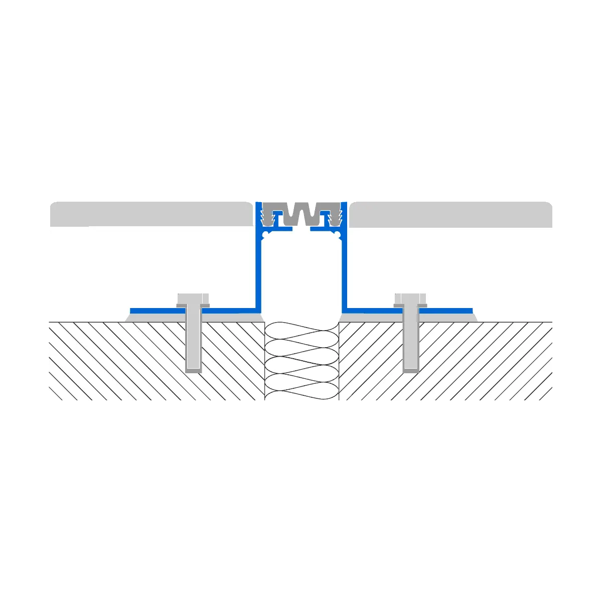 Profile de aluminiu pentru efect shadow gap fara LED în design interior si arhitectura pentru tavan.