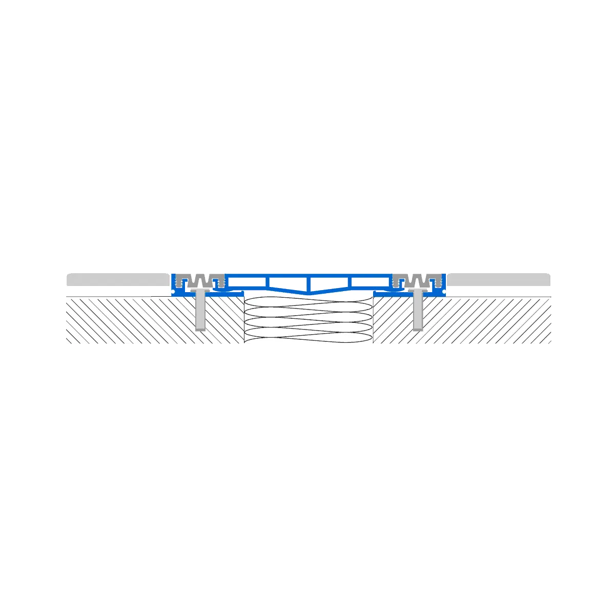 Profile de aluminiu pentru efect shadow gap fara LED în design interior si arhitectura pentru tavan.