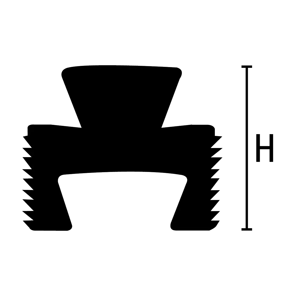 Profile de aluminiu pentru efect shadow gap fara LED în design interior si arhitectura pentru tavan.