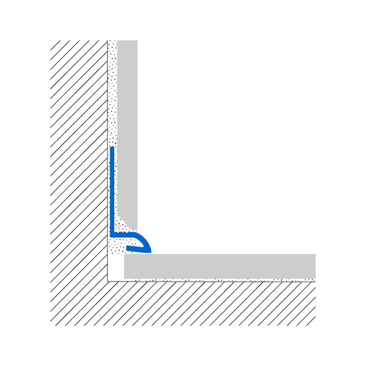 Profile de aluminiu pentru efect shadow gap fara LED în design interior si arhitectura pentru tavan.