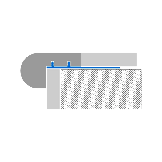 Profile de aluminiu pentru efect shadow gap fara LED în design interior si arhitectura pentru tavan.