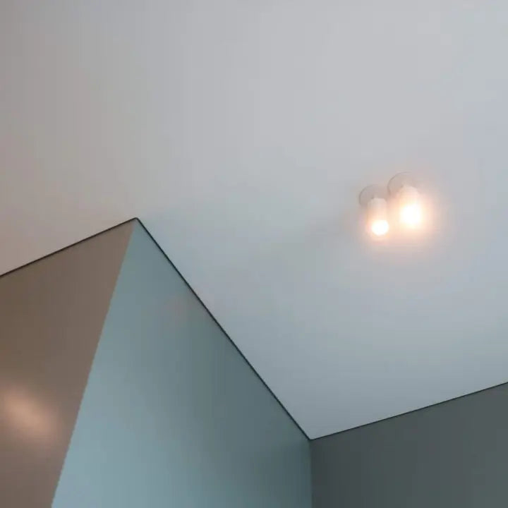 Profile de aluminiu pentru efect shadow gap fara LED în design interior si arhitectura pentru tavan.