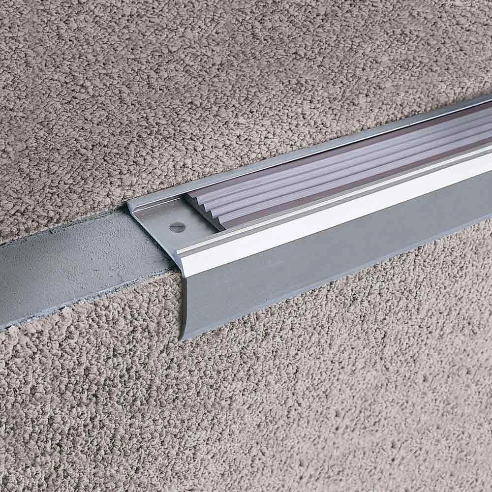 Profil din aluminiu pentru trepte, STAIRTEC SM 28x42mm